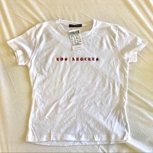 Brandy Melville LA t shirt NWT
